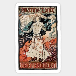 Jean D'Arc Sticker